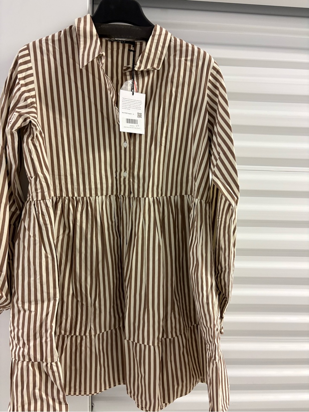 Able Striped Dress. Size XL. New with tags.